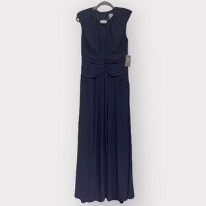 Vince Camuto navy gown NWT